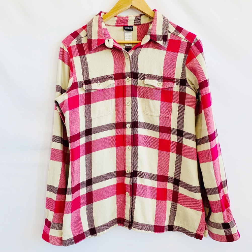 Patagonia button-down shirt size 6 pink